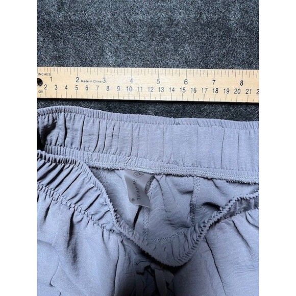 Revival Gray Drawstring Waist Flowy‎ Shorts Casual Comfy Womens - Picture 2 of 3